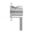 Deusenfeld M8UH3000-19 | Unterputz Waschtisch Hebelmischer, 90°Auslauf, 19cm | Edelstahl matt