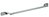 Design Handtuchhalter "ALIZE", Handtuchstange, Badetuchstange, 71cm, Messing verchromt