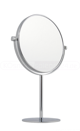 DEUSENFELD SK720 - Doppel Stand Kosmetikspiegel, 7x Vergrößerung + Normal, Ø20cm, schwere Qualität